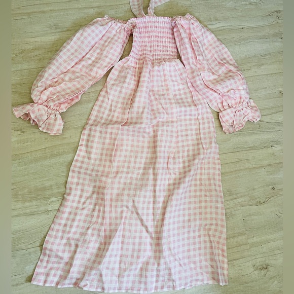 Sleeper midi gingham dress - Picture 7 of 8